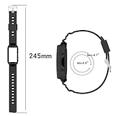 abordables Correas de reloj Fitbit-Correa de Smartwatch Compatible con Fitbit Charge 4 / Charge 3 / Charge 3 SE Charge 5 Silicona Reloj inteligente Correa Impermeable Ajustable Transpirable Correa Deportiva Reemplazo Pulsera
