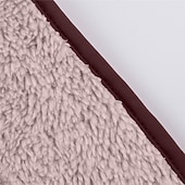 economico Felpe con cappuccio e felpe-felpa con cappuccio con cerniera da donna, giacca in pile, cardigan vintage in peluche, soffice, tinta unita, casual da strada, per le vacanze, con cappuccio, tasca con cerniera, manica lunga, nero,