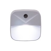 cheap Plug-in Night Light-Plug in LED Night Lights Motion Sensor Dusk to Dawn Bedside Lamp 1/3/6pcs EU US Plug Intelligent Light Control LED Night Light Home Bedroom Kitchen Dormitory Lighting
