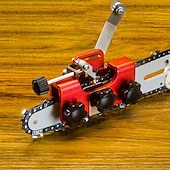abordables accessoires de forage-dispositif d&#039;affûtage de chaîne de scie à chaîne - gabarit en acier inoxydable facile à utiliser pour un meulage de précision - outil d&#039;affûtage rapide et précis pour l&#039;entretien de la chaîne