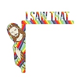 preiswerte Event &amp; Party Supplies-left right wooden door i saw that jesus head funny home decor frame ornament door frame decoration