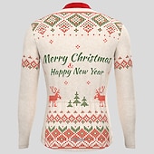 billiga Tröjor för män-herrcykeltröja långärmad cykeltröja med 3 bakfickor ful jul rolig jul mountainbike mtb landsvägscykel cykling andas snabbtorkande fukttransporterande reflexremsor svart