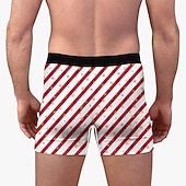 cheap Christmas Pajamas-Christmas Gift Boxer Briefs Underwear Men&#039;s Christmas Carnival Masquerade Christmas Eve Christmas Adults Party Christmas