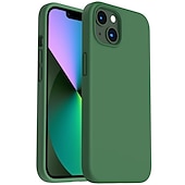 Χαμηλού Κόστους iPhone Θήκες-Θήκη τηλεφώνου για iPhone 16 iPhone 15 Pro Max Plus iPhone 14 13 12 11 Pro Max Mini X XR XS Max 8 7 Plus Θήκη Λιπαντικού Σιλικόνης Ανθεκτική σε Κραδασμούς Μονοχρωματική Σιλικόνη