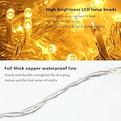 abordables Guirlandes lumineuses à brancher-Guirlande lumineuse à LED pour rideau de fenêtre de réception de fête de mariage élégante 3x3m&amp;amp;Guirlande lumineuse de Noël en forme d&#039;étoile scintillante, 6 x 3 m, 600 LED, pour la maison, le