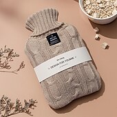 お買い得  パーソナルケアと健康-1000 ミリリットルポータブル湯たんぽ固体女性の冬の厚さの pvc 湯袋ハンドウォーマー