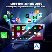 お買い得  カープレイアダプター-carlinkit ワイヤレス 有線 carplay ドングル cpc200-ccpa ccpm for apple android auto carplay smart link usb ドングルアダプタ for navigation media player mirrorlink