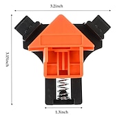 cheap Clamps-90Degree Right Angle Clamp Set Picture Frame Corner Clips Mate Woodworking Hand Tools Fixing Clip Positioning Tool Kit