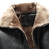 Herre Lærjakker Dagligdagstøy Feriereise Holdbar Fritid / hverdag Lomme Høst Vinter Ensfarget / vanlig farge Komfort Fritid Aftæpning Normal Normal Svart Brun Jakker billige Kunstlærjakke-Herre Lærjakker Dagligdagstøy Feriereise Holdbar Fritid / hverdag Lomme Høst Vinter Ensfarget / vanlig farge Komfort Fritid Aftæpning Normal Normal Svart Brun Jakker