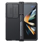 Χαμηλού Κόστους Samsung Θήκη-τηλέφωνο tok Για Samsung Galaxy Z Fold 4 Πίσω Κάλυμμα Μολυβοθήκη Προστατευτικό φακού κάμερας Σταντ ποδηλάτου TPU