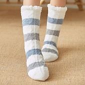 economico calzini da casa-calzini in maglia push per donna uomo, calzini caldi morbidi e soffici calzini spessi e comodi calzini invernali natalizi per donna 6 o 5 paia