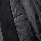 baratos Trench coat masculino-Homens Casaco de inverno Casaco de lã Casaco Roupa Diária Para Noite Inverno Lã Térmico / Quente Lavável agasalhos Roupa Moda Aquecimento Cor Sólida Capuz removível Com Capuz Não Trespassado