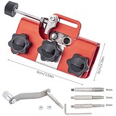 abordables accessoires de forage-dispositif d&#039;affûtage de chaîne de scie à chaîne - gabarit en acier inoxydable facile à utiliser pour un meulage de précision - outil d&#039;affûtage rapide et précis pour l&#039;entretien de la chaîne
