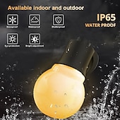 billiga Solsträngsljus-globe solar string light led g50 glödlampa ip65 vattentät utomhus krans trädgårdslampa lämplig för hem inomhus trädgård semesterbelysning