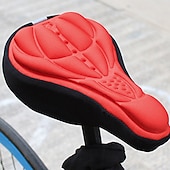 cheap Bikes &amp; Components-Bike Seat Saddle Cover / Cushion Breathable Comfort 3D Pad Silicone Silica Gel Cycling Road Bike Mountain Bike MTB Black Red Blue