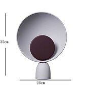 お買い得  テーブル＆フロアランプ-led テーブル ランプ軌道ライト、ネイビー ブルー 35 cm 20 w ベッドサイド ランプ