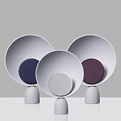 お買い得  テーブル＆フロアランプ-led テーブル ランプ軌道ライト、ネイビー ブルー 35 cm 20 w ベッドサイド ランプ