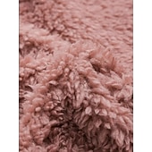 billige Onesies for damer-Dame Store størrelser Fleeceskjorter Helfarge Sport Teddy Genser Langermet Hettegenser Vanlige topper Gate Avslappet Knapper Lomme foran Vinrød gurkemeie Svart Rosa Navyblå Høst vinter