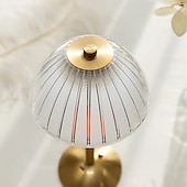 economico Lampade da tavolo-Lampada da tavolo a led ricaricabile bar ristorante vintage con porta di ricarica usb per illuminazione dimmer camera da letto