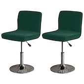 ieftine Husa scaun de sufragerie-huse scaun de bar huse scaun de bar burgundy huse scaun pub pentru sufragerie huse de protectie scaun de bar huse huse scaun parson set de 2, stil moale gros