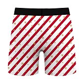 cheap Christmas Pajamas-Christmas Gift Boxer Briefs Underwear Men&#039;s Christmas Carnival Masquerade Christmas Eve Christmas Adults Party Christmas