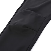 cheap Men's Shorts, Tights &amp; Pants-Arsuxeo Men's Solid Color Cycling Pants Bike Pants Bike Pants / Trousers Bottoms Form Fit Winter Mountain Bike MTB Road Bike Cycling Sports Thermal Warm Reflective Strips Wicking Stretchy Black