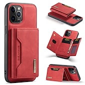 Недорогие Чехлы для iPhone-Чехол для телефона для iPhone 16e Apple iPhone 16 iPhone 15 Pro Max Plus iPhone 14 13 12 11 Pro Max Mini X XR XS Max 8 7 Plus чехол-кошелек с подставкой магнитный слот для карты однородный PU кожа