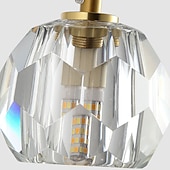 cheap Chandeliers-Chandelier LED Crystal 15-Light 50 cm Flush Mount Lights Spiral Staircase Long Chandelier Villa Stair Light Duplex Chandelier 10-120V / 220-240V /G9