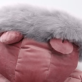 abordables Doudoune et doudoune pour fille-Manteau Duvet Enfants Fille Couleur Unie Actif École Polyester Manteau Vêtements d&#039;extérieur 3-12 ans Automne Rose Claire
