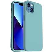 Χαμηλού Κόστους iPhone Θήκες-Θήκη τηλεφώνου για iPhone 16 iPhone 15 Pro Max Plus iPhone 14 13 12 11 Pro Max Mini X XR XS Max 8 7 Plus Θήκη Λιπαντικού Σιλικόνης Ανθεκτική σε Κραδασμούς Μονοχρωματική Σιλικόνη