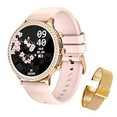 preiswerte Smartwatch-696 i70 Smartwatch 1.32 Zoll Smartwatch Fitnessuhr Bluetooth Schrittzähler Anruferinnerung Schlaf-Tracker Kompatibel mit Android iOS Damen Freisprechanlage Nachrichterinnerung Kamera Kontrolle IP 67
