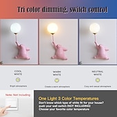 cheap Indoor Wall Lights-LED Wall Lamp Cartoon Balloon Bear Indoor Wall Light For Home Bedroom Bedside Indoor