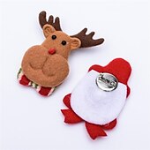 お買い得  デコレーション＆ナイトライト-4個のLEDライトアップクリスマスグロースティックとヘッドバンド、子供と大人のパーティーの記念品、クリスマスと誕生日のギフト