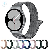 ieftine Curele de ceas Samsung-Uita-Band pentru Samsung Watch 7/6/5/4 40/44mm, Galaxy Watch 5 Pro 45mm, Galaxy Watch 4/6 Classic 42/46/43/47mm, Watch 3, Active 2, Gear S2 Oțel inoxidabil Înlocuire Curea 20mm Curea Milaneza Brăţară