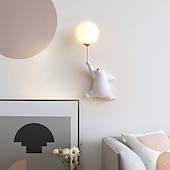 cheap Indoor Wall Lights-LED Wall Lamp Cartoon Balloon Bear Indoor Wall Light For Home Bedroom Bedside Indoor