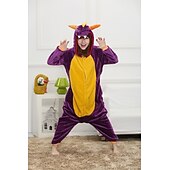 olcso Kigurumi pizsamák-Gyermek Felnőttek Karakter Pizsama Onesie jelmez Sárkány Onesie pizsama Kigurumi pizsama mert Férfi és női Fiúk és lányok Farsang Rajzfilm