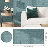 cheap Wallpaper-Wallpaper Self-adhesive Solid Color Wall Fabrics  Non Woven for Home Decoration Waterproof Material Home Decor 53x300cm