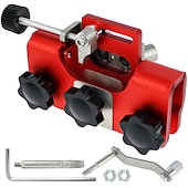 abordables accessoires de forage-dispositif d&#039;affûtage de chaîne de scie à chaîne - gabarit en acier inoxydable facile à utiliser pour un meulage de précision - outil d&#039;affûtage rapide et précis pour l&#039;entretien de la chaîne