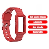 abordables Correas de reloj Fitbit-Correa de Smartwatch Compatible con Fitbit Charge 4 / Charge 3 / Charge 3 SE Charge 5 Silicona Reloj inteligente Correa Impermeable Ajustable Transpirable Correa Deportiva Reemplazo Pulsera