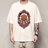 cheap Cartoon &amp; Movie Character Graphic-Princess Mononoke San T-shirt Anime Cartoon Anime Classic Street Style For Couple&#039;s Men&#039;s Women&#039;s Adults&#039; Hot Stamping