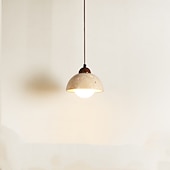 economico Luci a sospensione-lampada a sospensione a led finitura in metallo marmo regolabile mini lampade a sospensione in vetro per cucina sopra lavello, sala da pranzo bianco caldo 110-220v lampadina inclusa