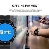 abordables Relojes inteligentes-HW28 Reloj inteligente 1.39 pulgada Smartwatch Reloj elegante Bluetooth Podómetro Recordatorio de Llamadas Seguimiento de Actividad Compatible con Android iOS Hombre Larga espera Llamadas con Manos