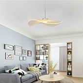 cheap Pendant Lights-LED Pendant Light Lotus Leaf Hat3000-6000K Adjustable Modren Suspension Classic Chandeliers Restaurant Bedroom Fashion Pendant Light For Living Room 110-240V Bulb Included