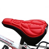 cheap Bikes &amp; Components-Bike Seat Saddle Cover / Cushion Breathable Comfort 3D Pad Silicone Silica Gel Cycling Road Bike Mountain Bike MTB Black Red Blue