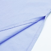 olcso design pamut és len ruhák-Női Fehér Medence Nyár Tavasz Ősz Extra méret Maxiruha Pamut vászon ruhák Ingruha Pamut vászon ruha Retro Alap Alkalmi Otthon Napi Laza öltözet Vágott nyak