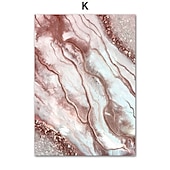 preiswerte Abstrakte Drucke-1 Panel abstrakte Drucke/Poster Luxus rosa blau gold Wandkunst modernes Bild Wohnkultur Wandbehang Geschenk gerollte Leinwand ungerahmt, ungedehnt