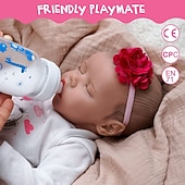 お買い得  リボーンドール-18インチ リボーンドール ベビー  幼児おもちゃ リボーン幼児ドール リボーンベビードール ボーイリボーンベビードール レヴィ 新生児 リアルライフギフト 手作り 無毒ビニールシリコンビニール 服付き クリスマスギフト