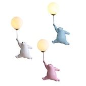 cheap Indoor Wall Lights-LED Wall Lamp Cartoon Balloon Bear Indoor Wall Light For Home Bedroom Bedside Indoor