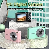 cheap Digital Camera-Digital Camera 1080P 44MP Vlogging Camera with LCD Screen 16X Zoom Compact Portable Mini Rechargeable Camera Gifts for Students Teens Adults Girls Boys