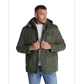 economico Piumini-Per uomo Giacca trapuntata Vello All&#039;aperto Tenere al caldo Giacca invernale Cappotto Campeggio / Escursionismo / Speleologia Grigio scuro Nero Blu Marrone Verde